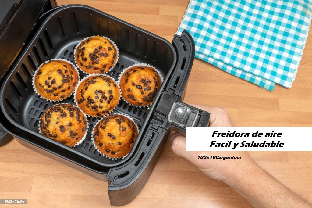 Freidora de aire Fácil y Saludable 🍗🍟🍰